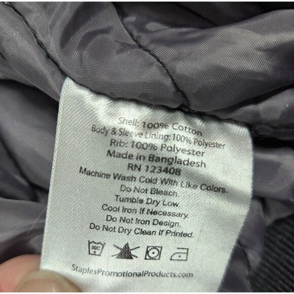 Snap On Tools Jacket Mens XL Gray Distressed Quilt Lined Hooded Canvas Coat - Picture 4 of 16